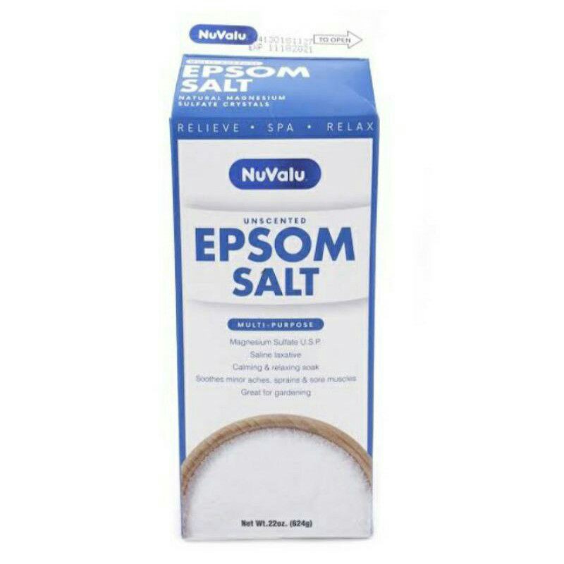 ☈Epsom Salt Magnesium Sulfate Laxative Or Epsom Foot Soak Relax Calming