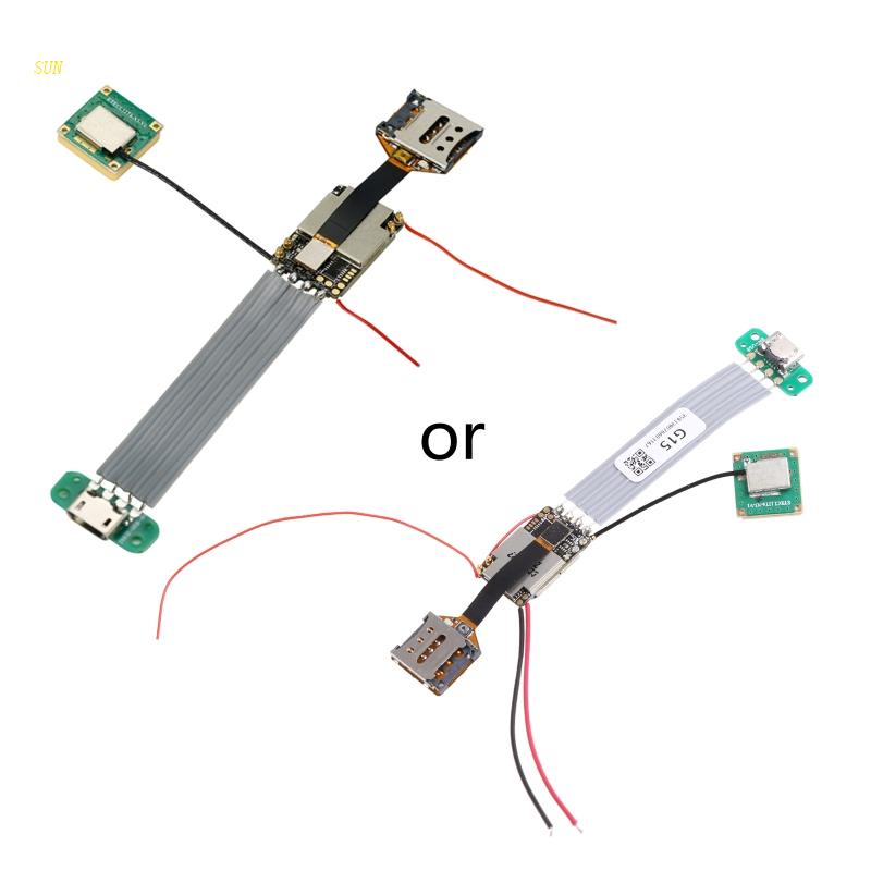 SUN GPS Tracker GSM Wifi LBS Locator Tracking Voice Recorder TF Card