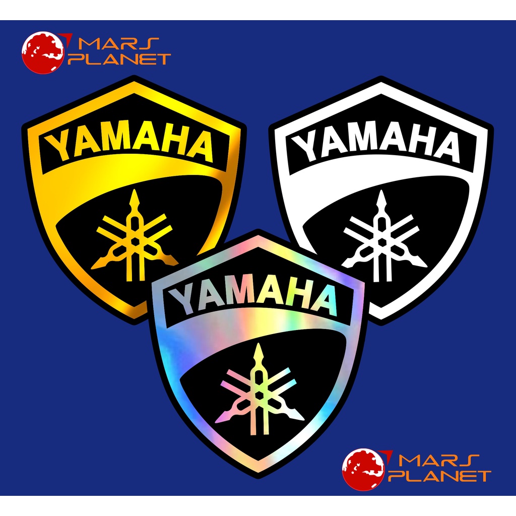 YAMAHA STICKER DECAL MOTORCYCLE EMBLEM Shopee Philippines