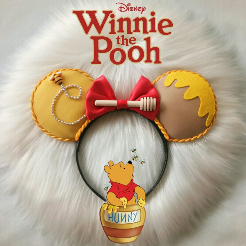 Disney Winnie The Pooh & Friends inspired Minnie Ears Headband Shopee Philippines