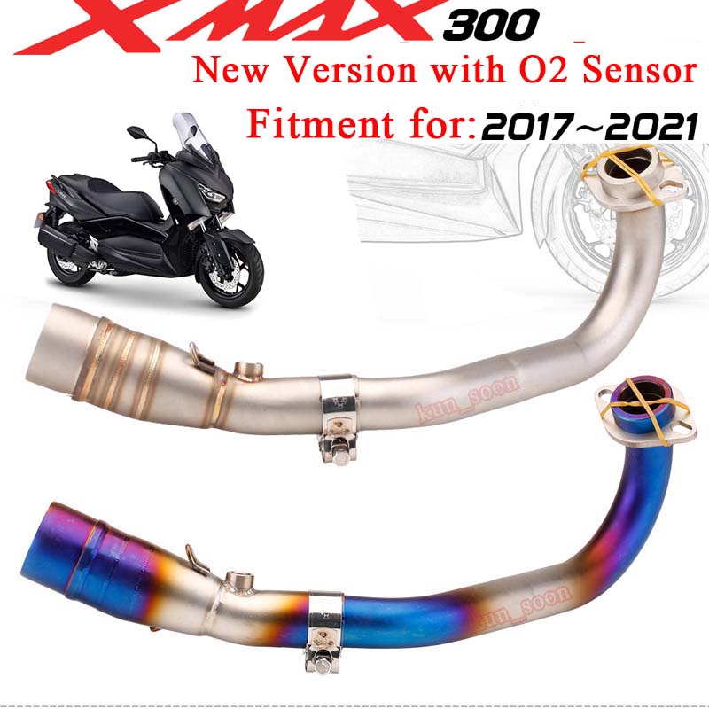 Elbow for XMAX300 20212023 New Version With O2 Sensor Motorcycle
