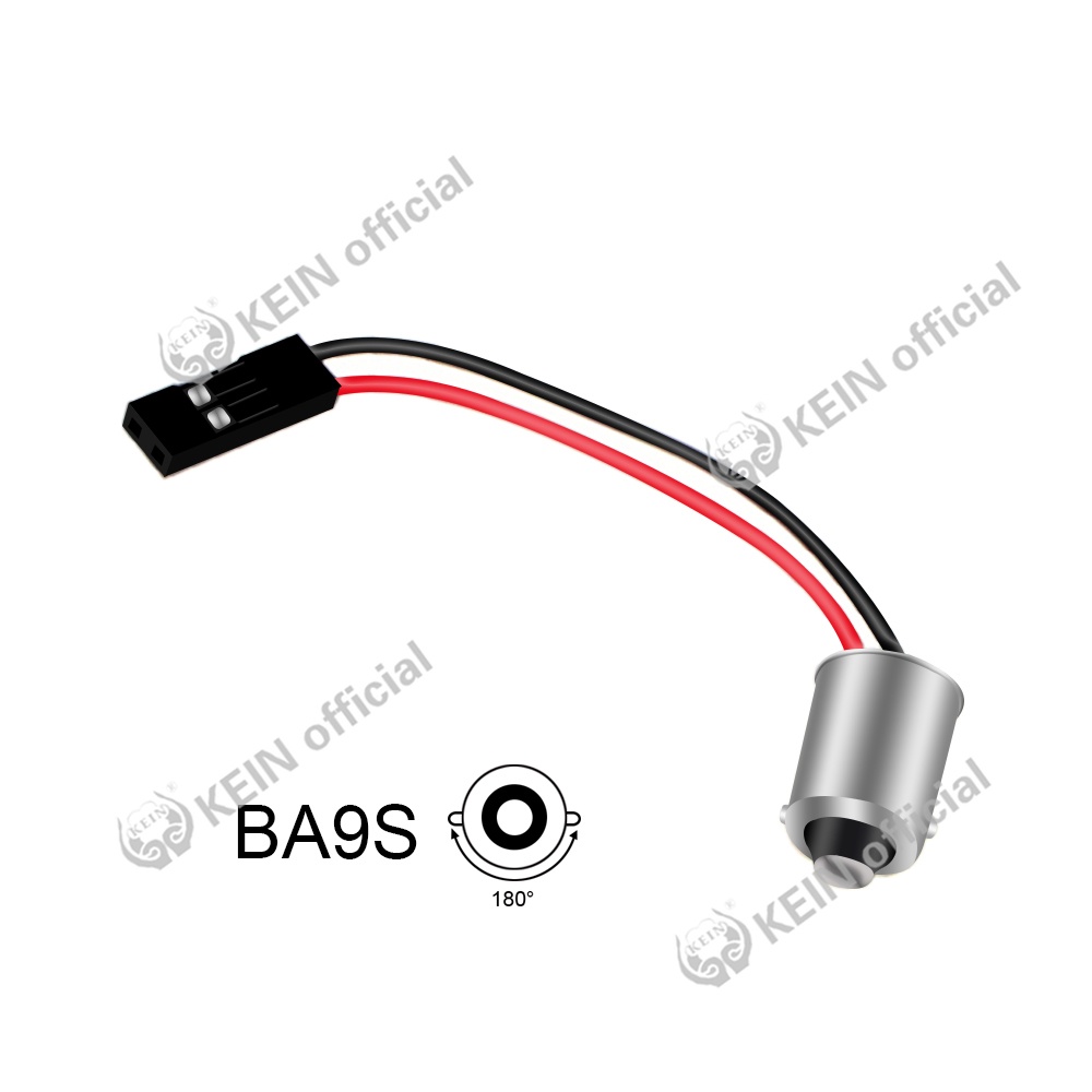 KEIN Socket Interface Adapter T10 Ba9s T4w Festoon Connector Wire ...