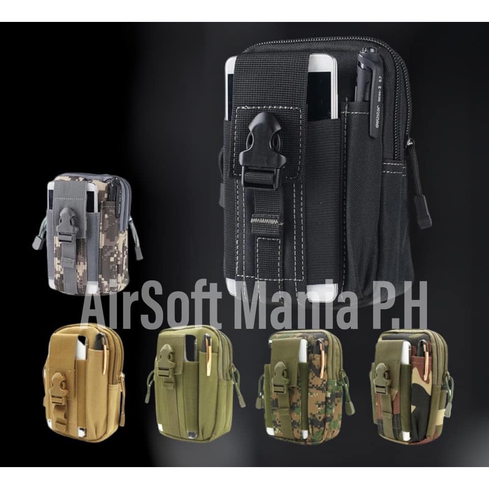 Tactical MOlle Pouch Waterproof Army Belt Bag Waist Bag Shopee