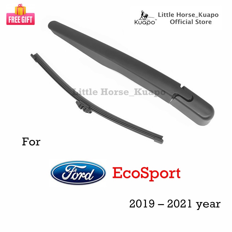 2019 to 2022 Ford EcoSport Rear Wiper Assembly (Set/Arm/Blade/Nut Cover