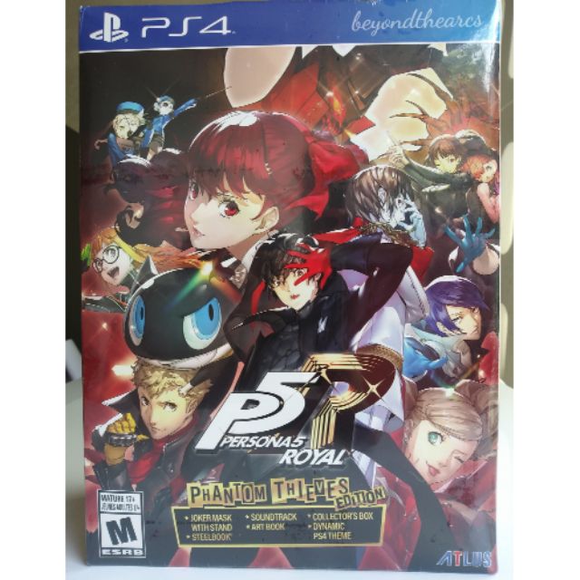 Persona 5 Royal Phantom Thieves Edition PS4 : Collector Neuf Sous Blister