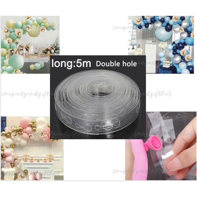 5 meters Balloon Chain Party Decorations Tool | Shopee Philippines