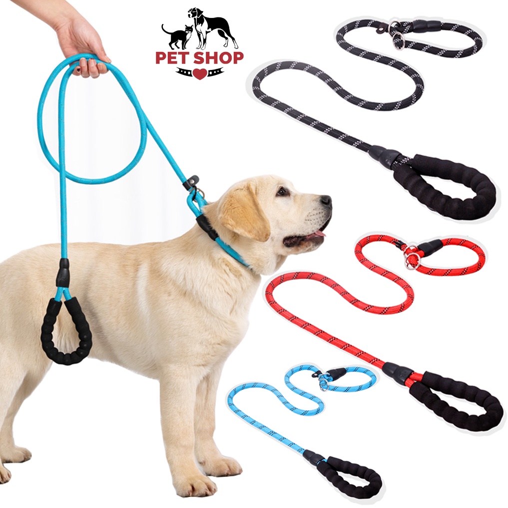 1.8M Dog Leash with Padded Handle and Highly Reflective Threads Pet Dog ...