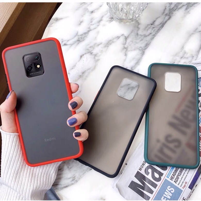 Xiaomi redmi note 9 / note 9 pro / note 9s Matte Transparent Case With ...