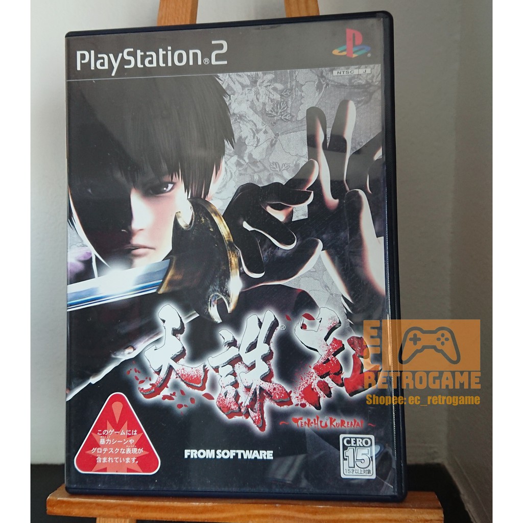 Tenchu Kurenai Fatal Shadow Original Ntsc J Playstation 2 Ps2 Game