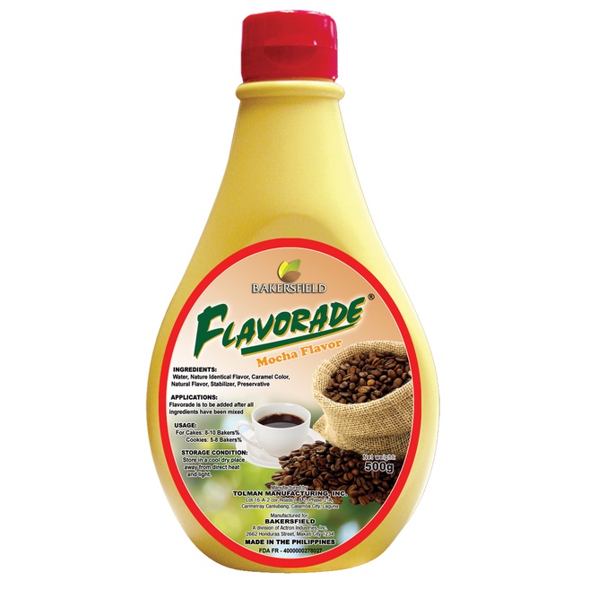 Bakersfield Mocha Flavorade 500g | Shopee Philippines