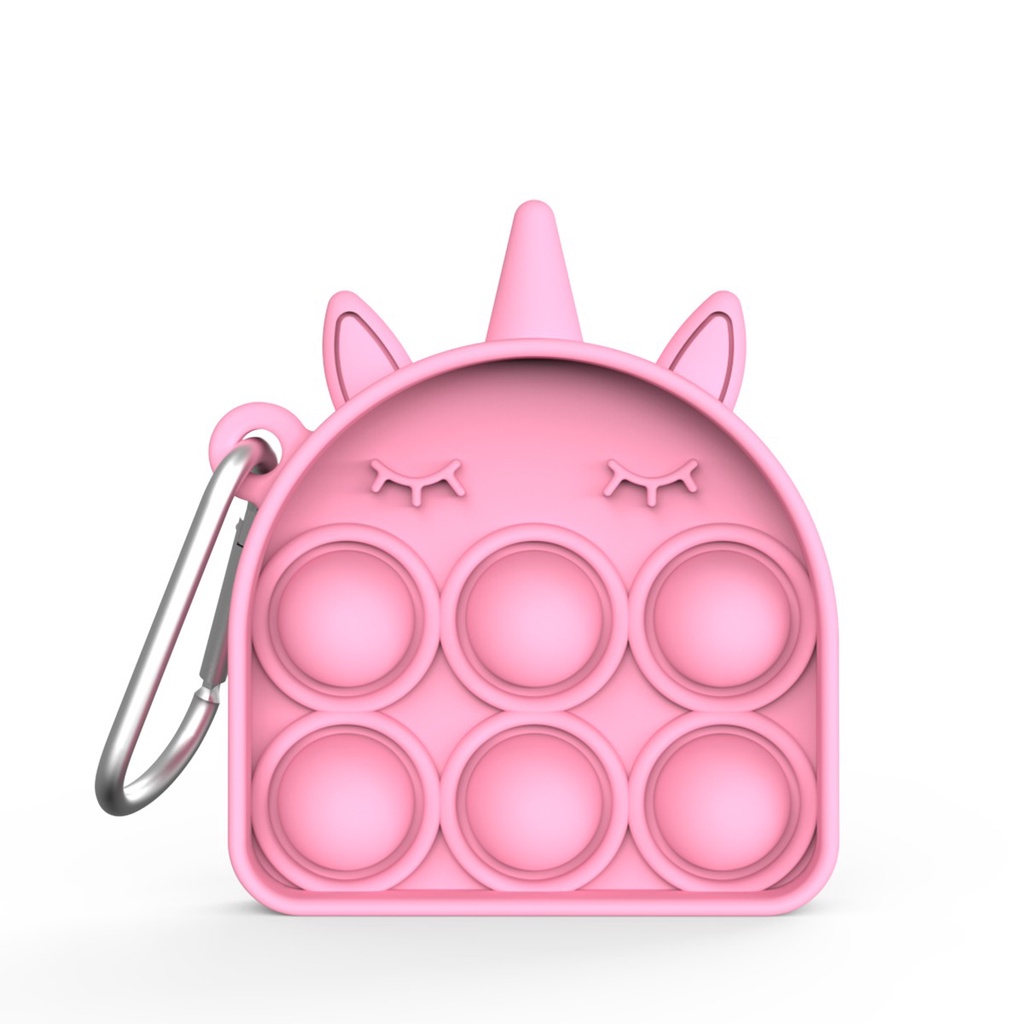 Pingxixi Mini Pop It murah Fidget Sensory Toy Keychian Stress Relief