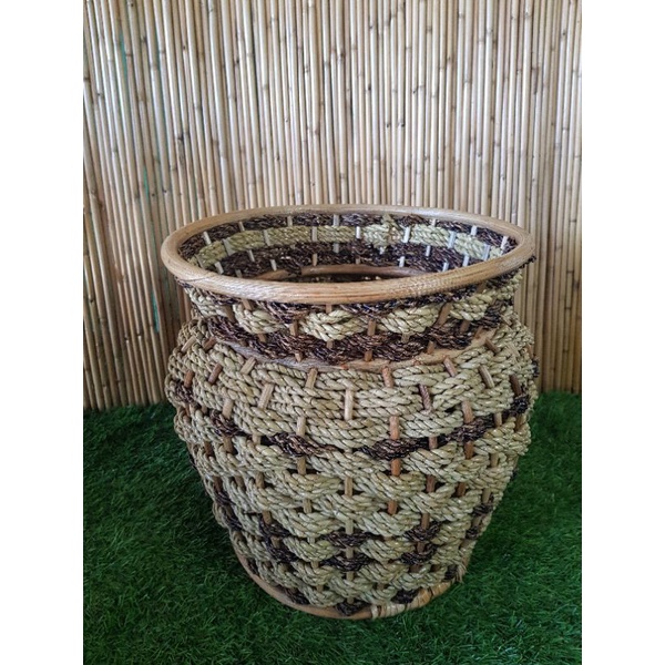 Harley Handwoven Rattan Planter Basket | Shopee Philippines