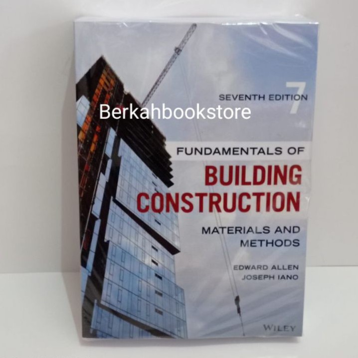 Book Fundamentals of Building Construction Materials And Methods 7th