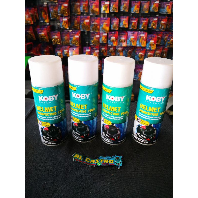 KOBY HELMET DISINFECTANT FOAM | Shopee Philippines