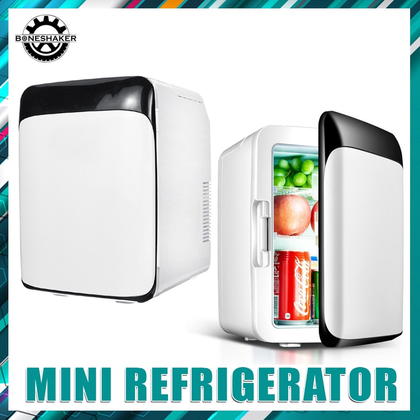 Portable Mini 10l Electronic Cooling And Warming Refrigerator Mini Fridge White Shopee 5330