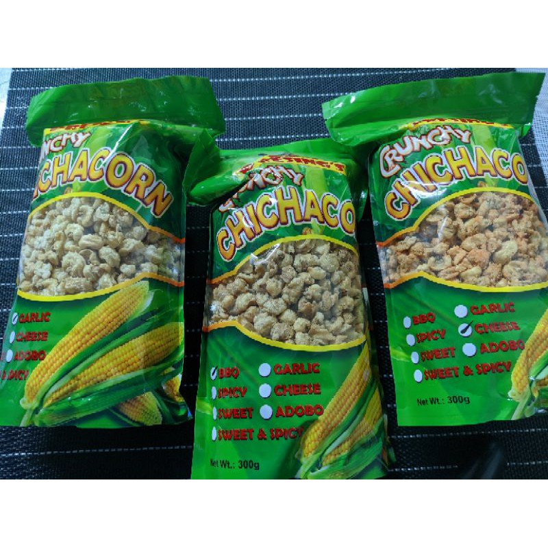 Crunchy Flavored Ilocos Chichacorn Corn Cornick Kornik Snack Shopee Philippines 