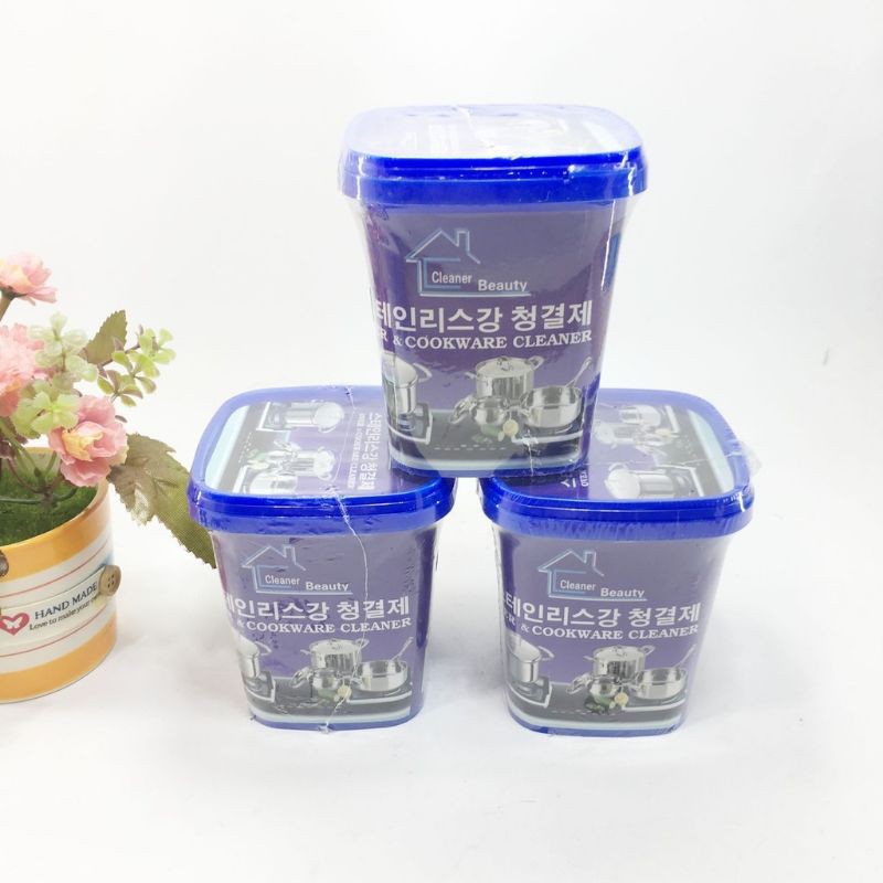 Korean Shiny MultiPurpose Pot Cleaning Cream Box 500G Shopee Philippines