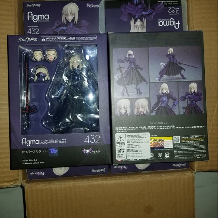 figma 寒けれ 432 Fate セイバーオルタ 2.0 Fate/stay night