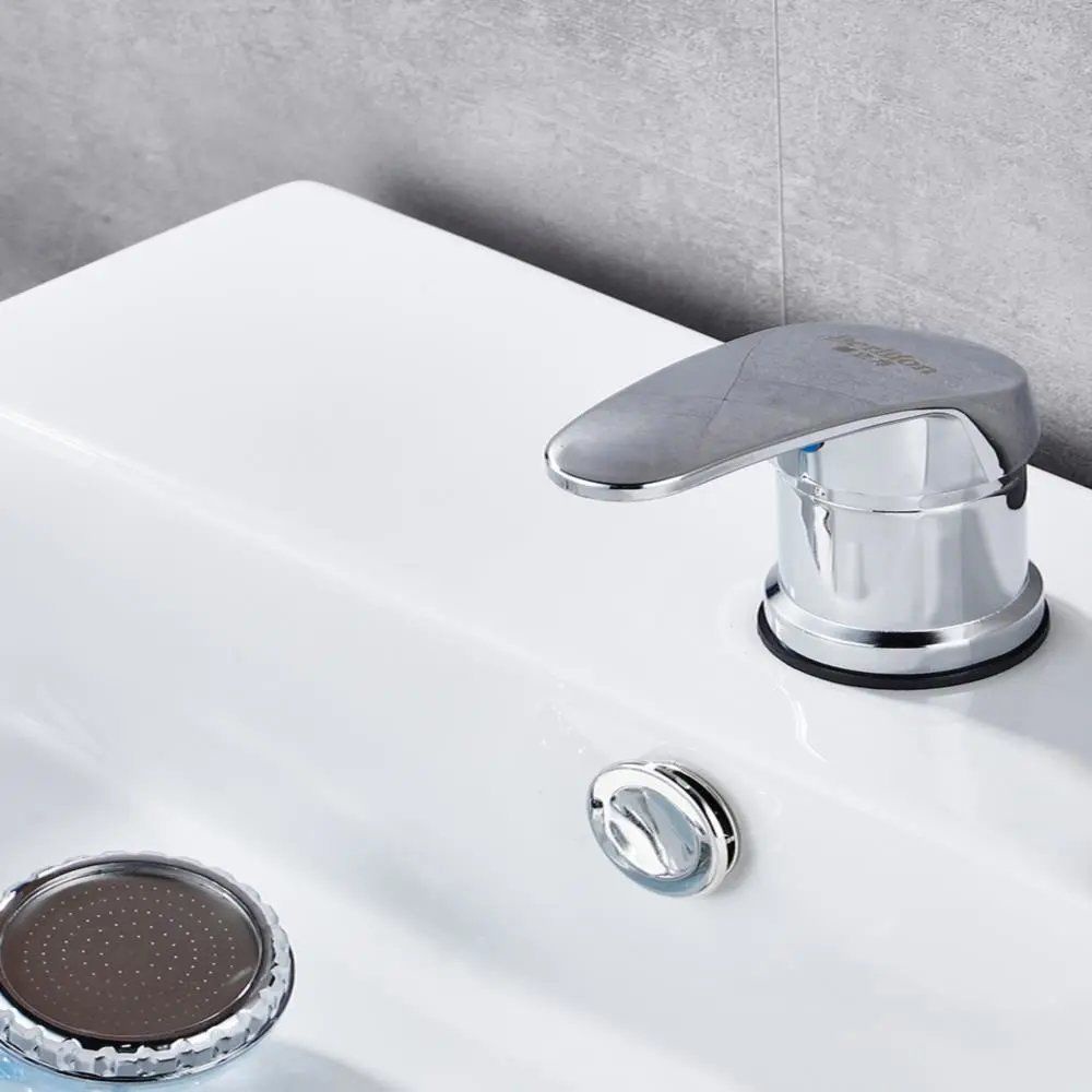 Hair salon spool rotating shampoo hose shampoo bed faucet hot and cold