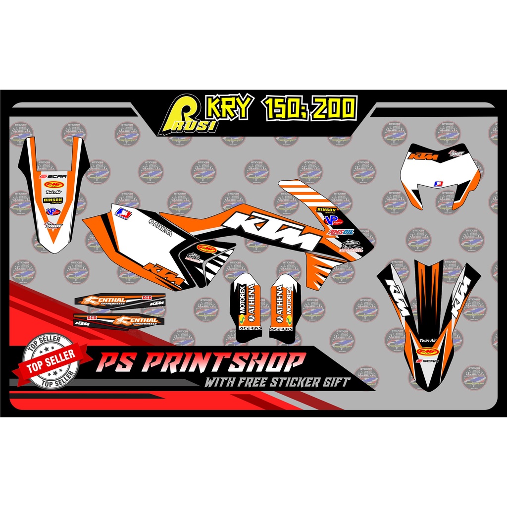 rusi sticker design
