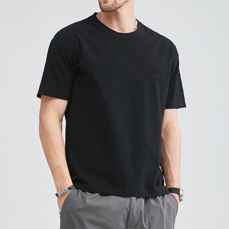 Plain black hotsell shirt mens