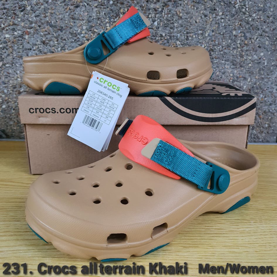 ONHAND Crocs 231. All Terrain Khaki Authentic Men Women Shopee Philippines