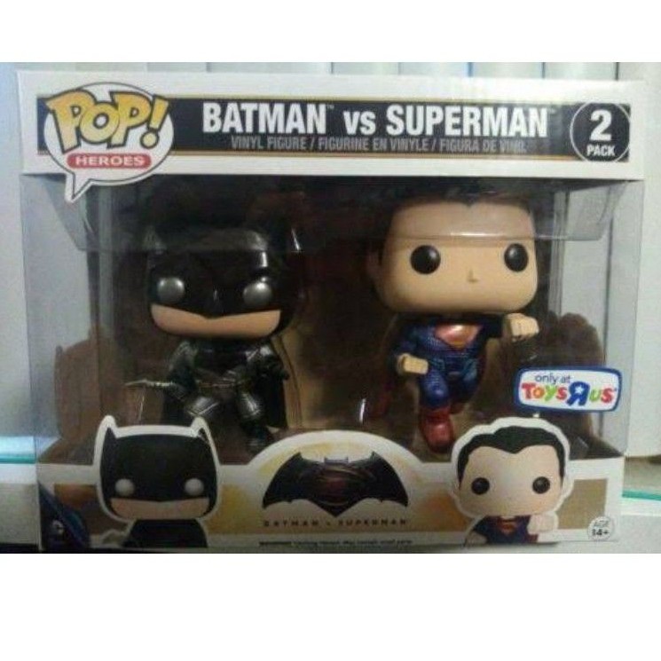Batman vs Superman (Toys R Us Exclusive) - Batman v Superman Funko Pop! -  Authentic | Shopee Philippines