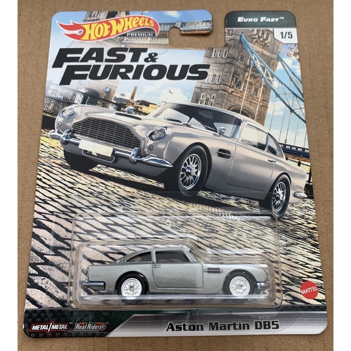 Hot Wheels Premium Aston Martin Db5 Fast And Furious 6 Car Shopee Philippines 6191