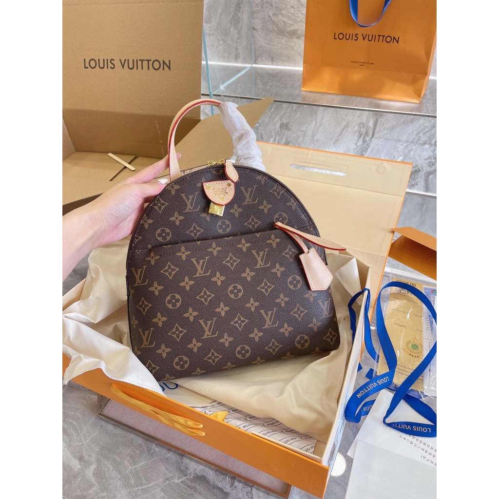 LV new backpack color-colored skin lock head design Tote bag for Women  Purses for Women Fashion Bag