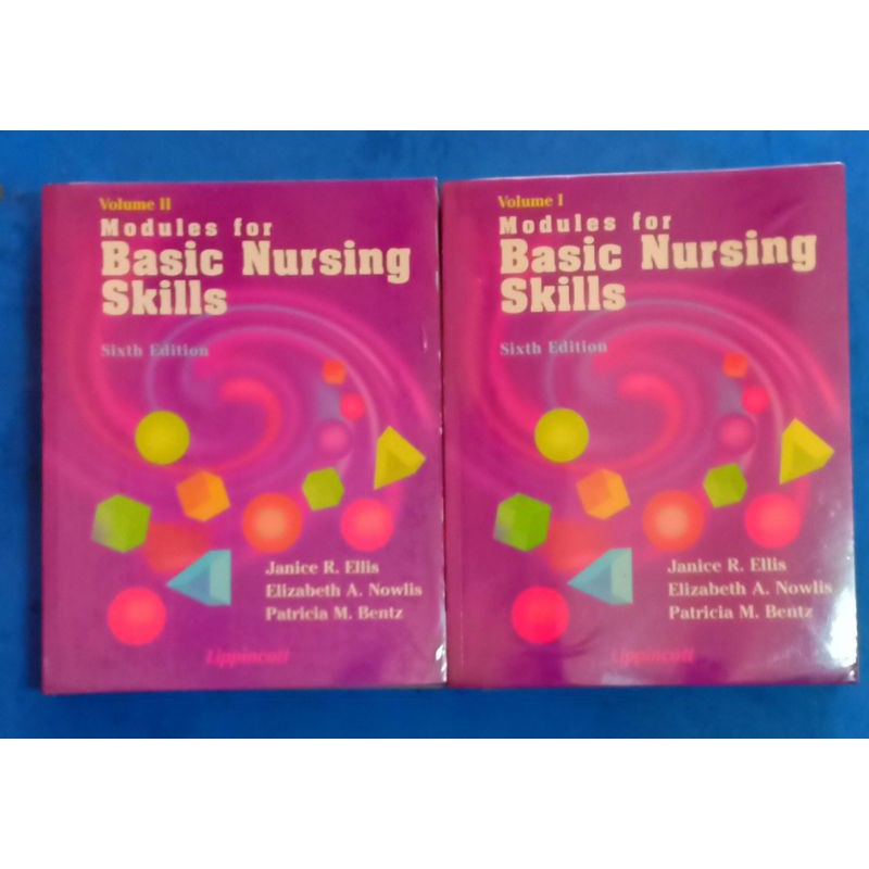 basic nursing skills book 1& 2 by Ellis | Shopee Philippines