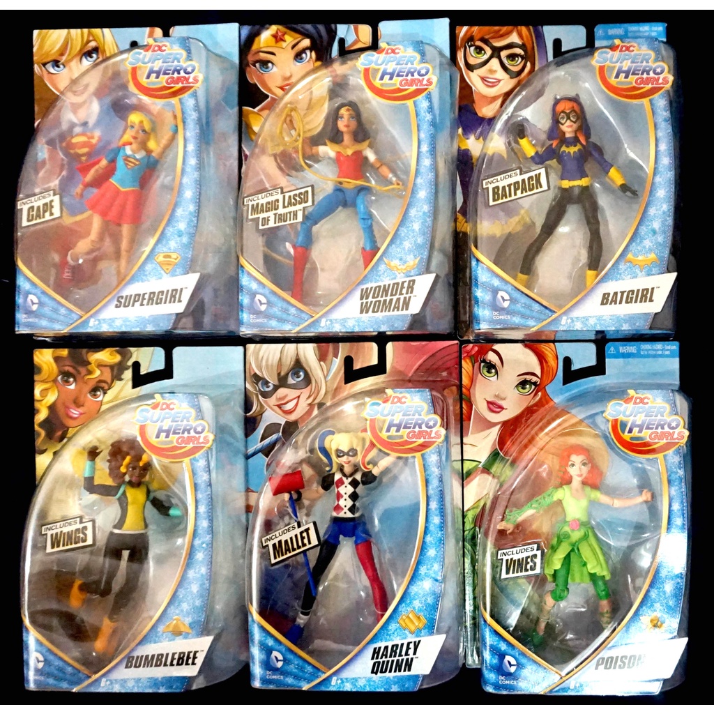 Dc Super Hero Girls New Supergirl Batgirl Wonder Woman Bumblebee Harley