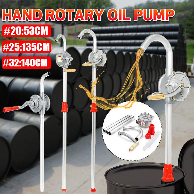 20/25/32 Diesel Pump Rotary Hand Drum Barrel Syphon Self Priming Pump ...