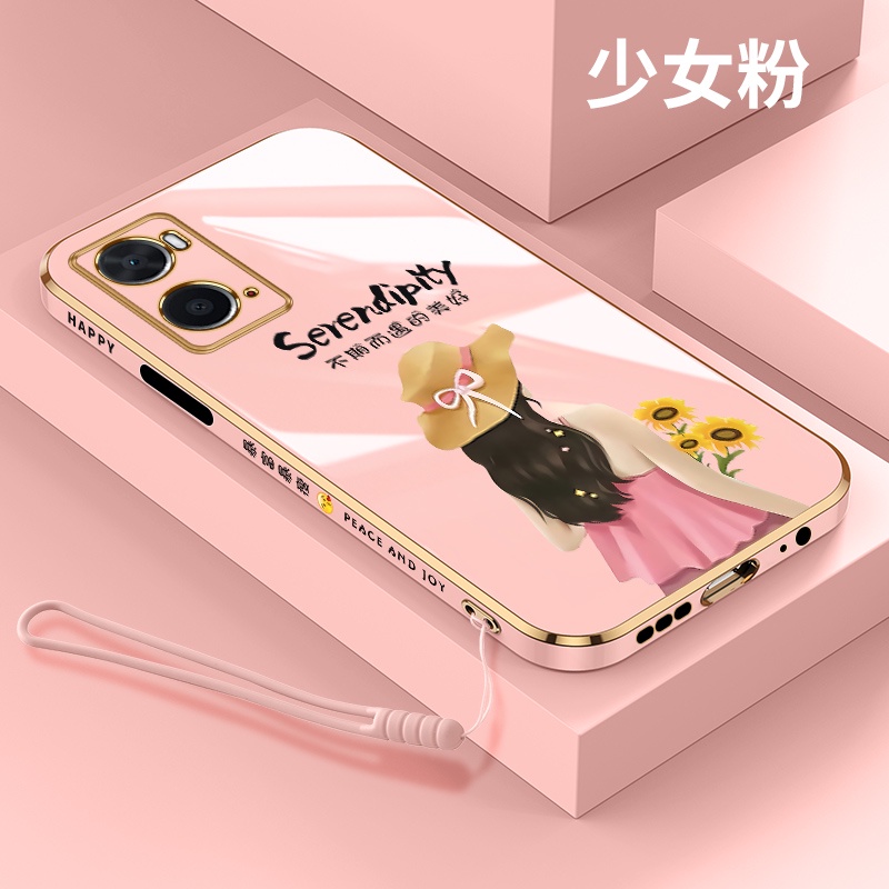 oppo phone case a96 a36 a74 f5 a16k f11 pro meet in chance lucky girl ...