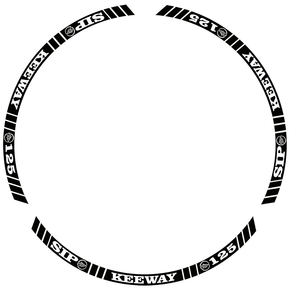 New mags sticker decals for KEEWAY SIP 125 (pair front & rear) | Shopee ...