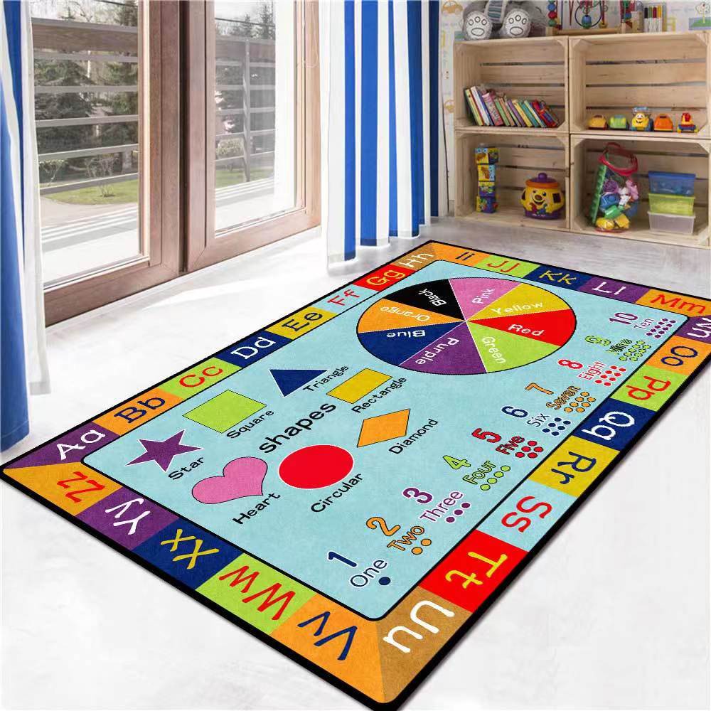 Early Education Baby Carpet Living Room Anti-fall Mat Children's ...