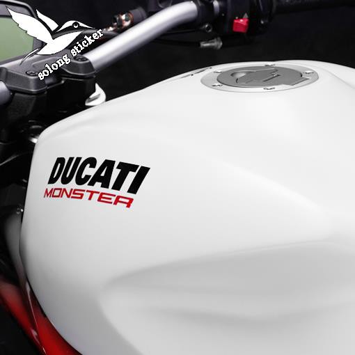 Ducati car sticker/696/1199/big devil DUCATI MONSTER fuel tank sticker