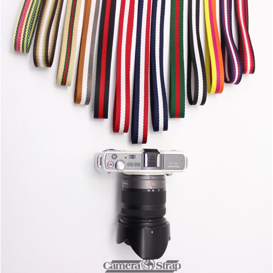 Nylon Weave STR Series Camera Strap for DSLR Instax Camera | Shopee ...