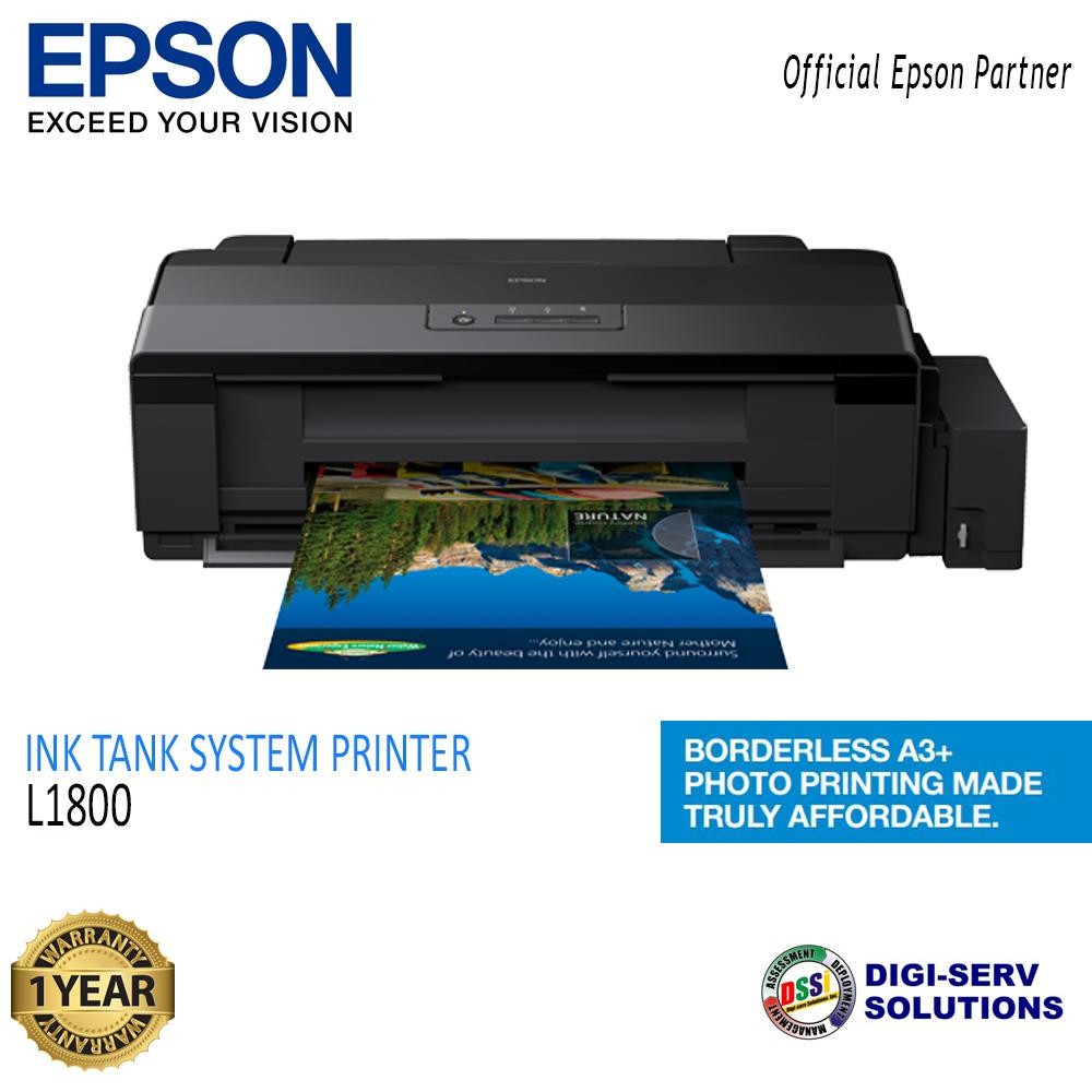 Epson L1800 Borderless A3 Photo Ink Tank Printer Shopee Philippines 0781
