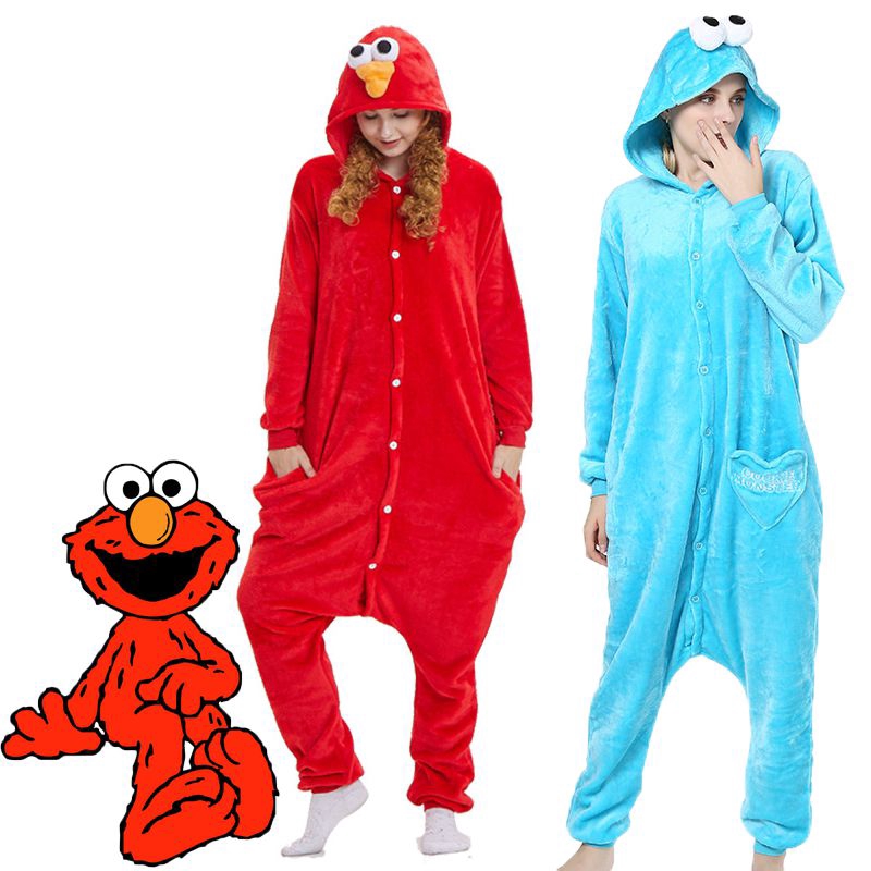 Cookie monster adult online pajamas