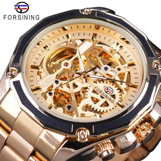 Hot Men s Forsining Watch Automatic Sports Watch For Men Shopee Philippines