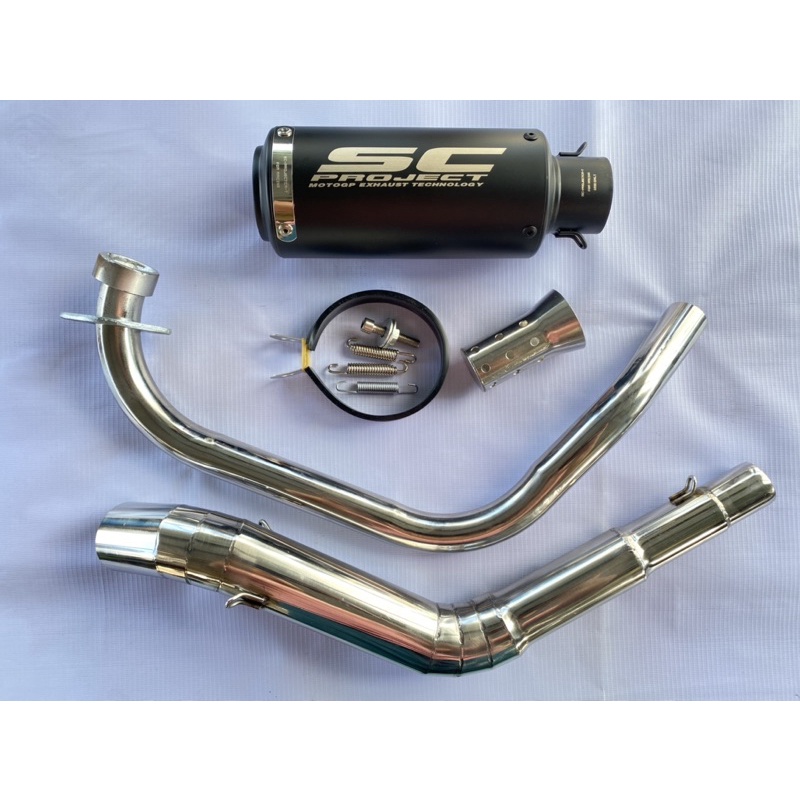 Sc Project with elbow for Suzuki Gixxer 150|155 Carb | Shopee Philippines