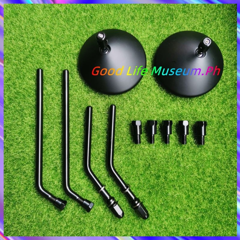 Adjustable Classic Round Side Mirror Quality Mirror Full Metal Casing