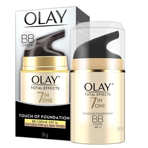 Olay Skin Total Effects 7inOne Touch of Foundation BB Crème Spf 15 (50g ...