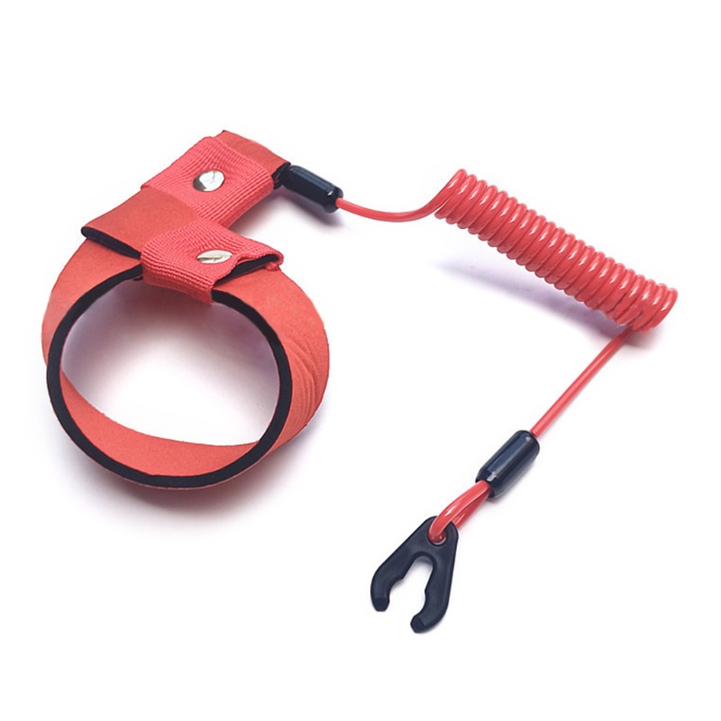 AE A0NE 130cm Length Stop Kill Safety Lanyard 2Pieces Floating Safety