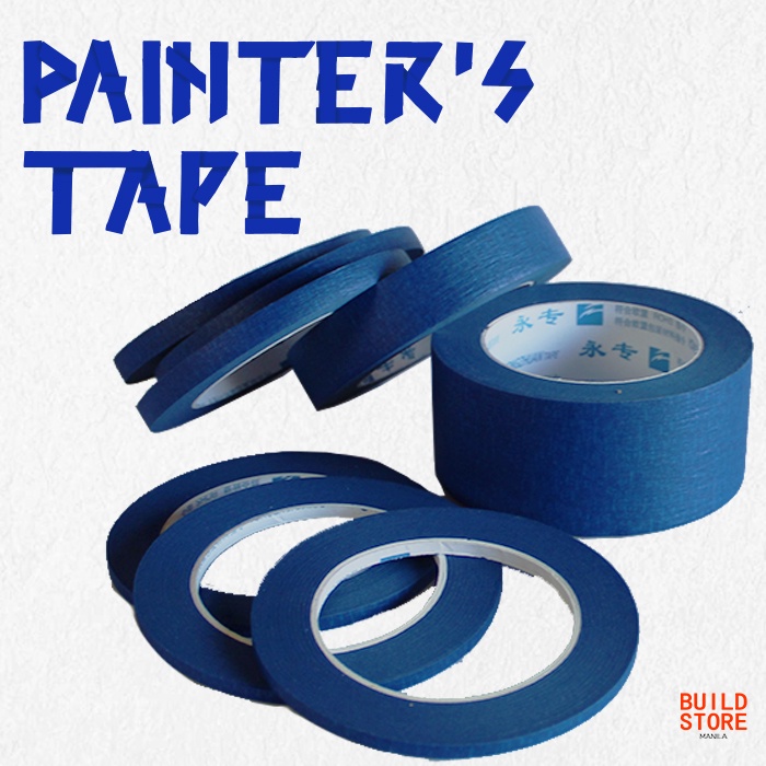 (Automative Paint) Painters Tape 50m Masking Tape Washi Tape Easy