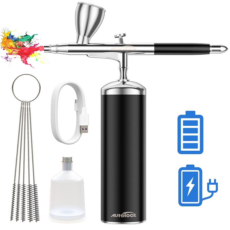 Electric Paint Gun Airbrush Integrated Mini Cordless Spray Gun Barber
