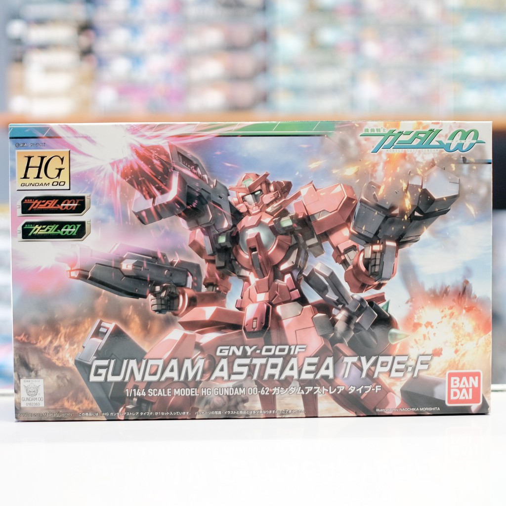 Bandai Hobby #62 Gundam Astraea Type-F HG Bandai Gundam 00 Figurine d'action
