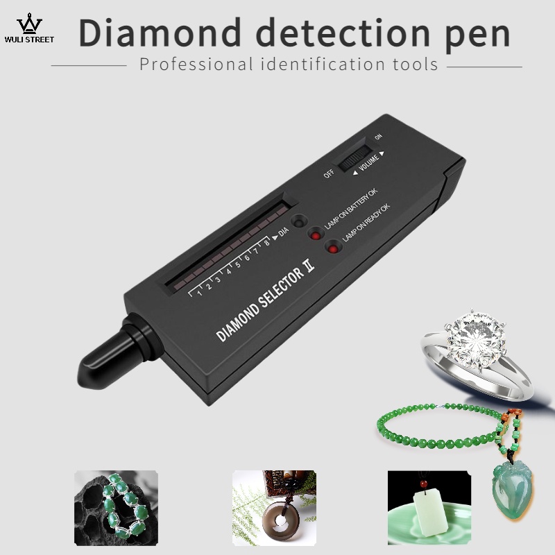 Diamond detection pen identification tool thermal conductivity meter