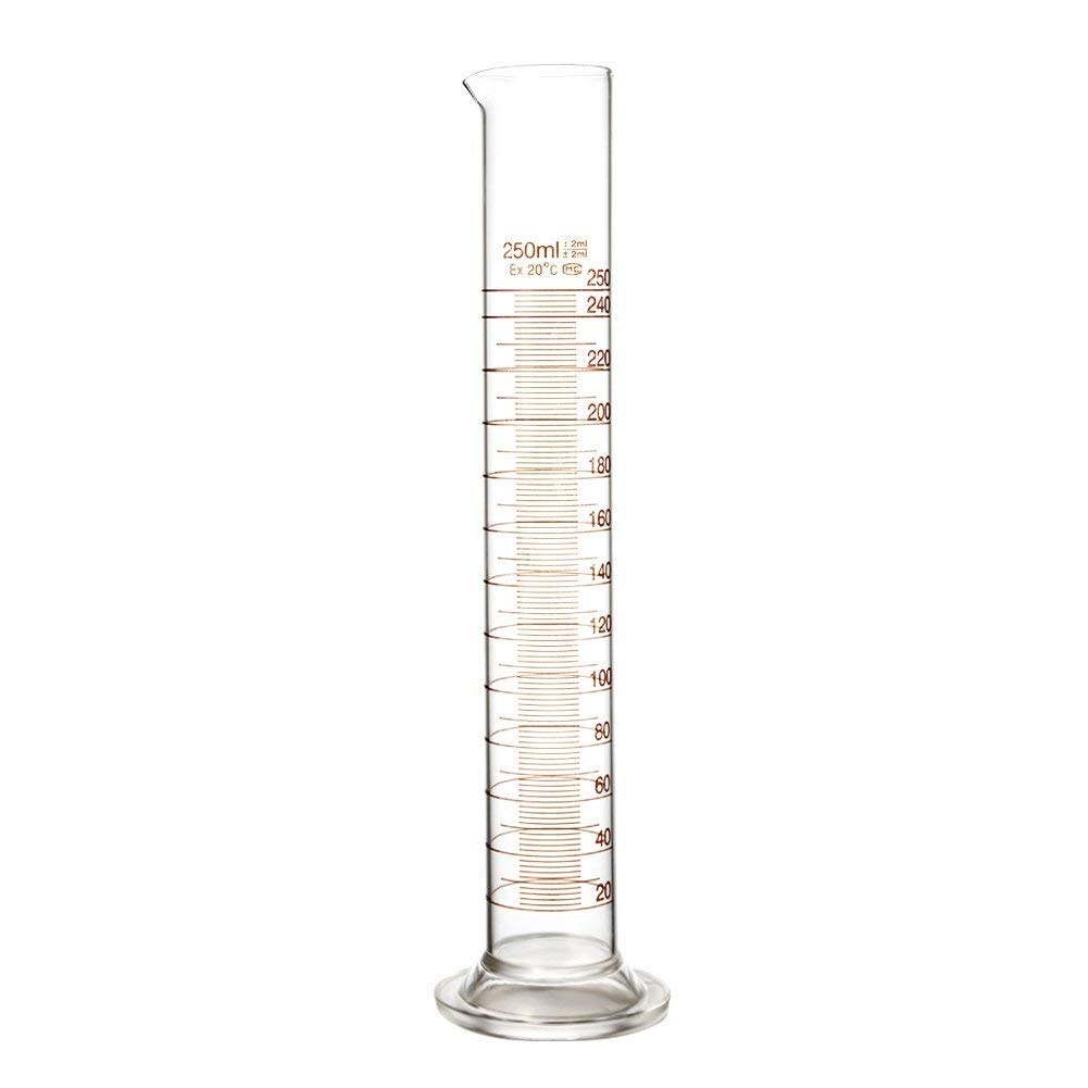 Graduated Cylinder Glass 250ml100ml10ml Shopee Philippines 9570