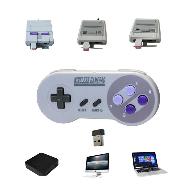 2.4GHZ Wireless Controller for SNES Super Classic MINI | Shopee Philippines